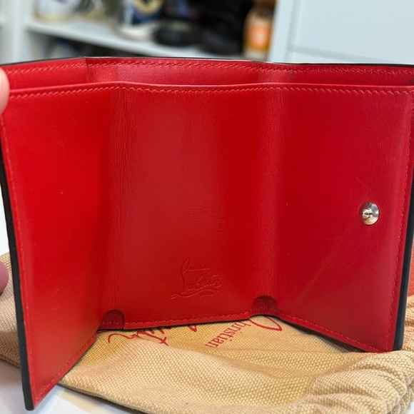 Christian Louboutin tridols Wallet with LOVE Accent - Picture 5 of 7